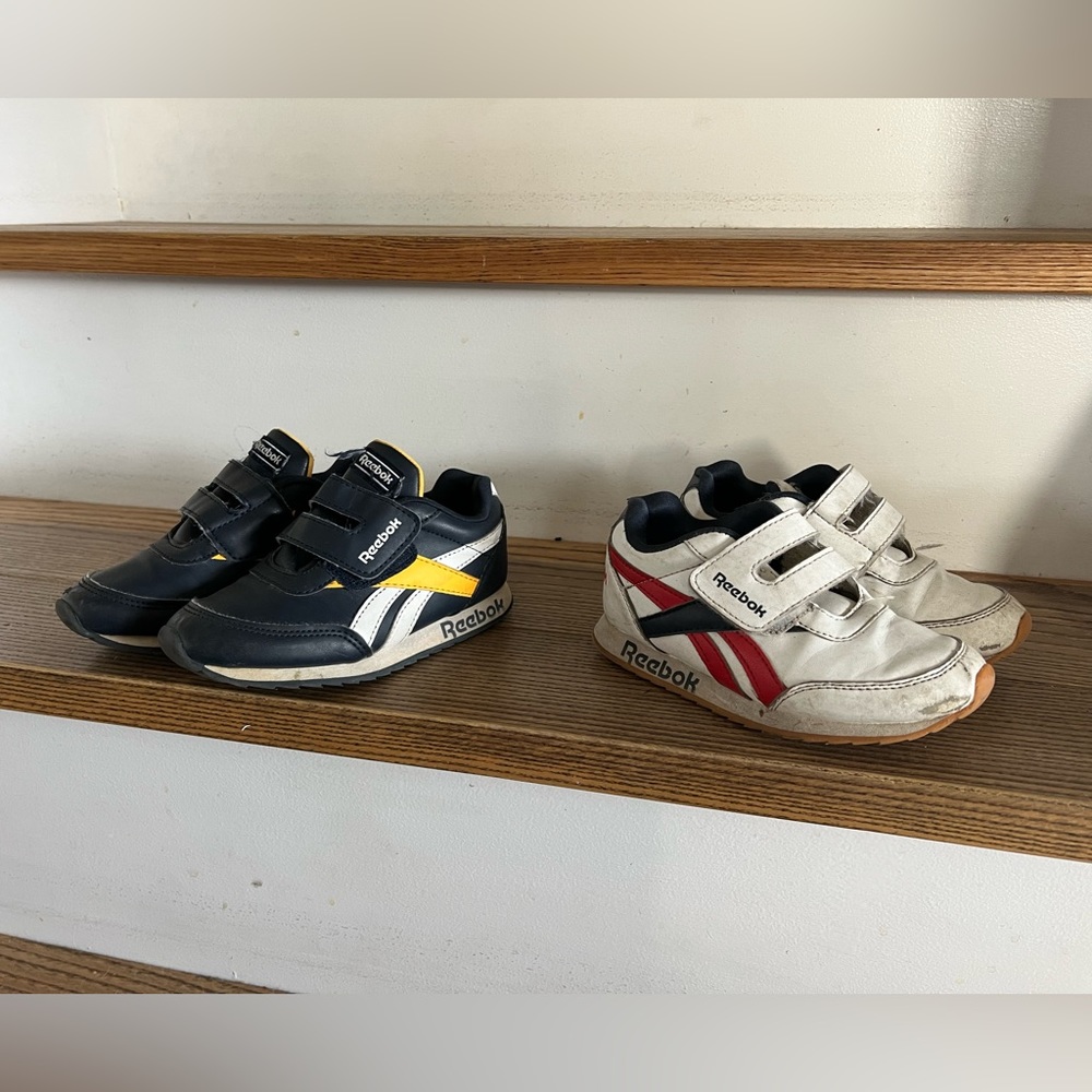 2 pairs Reebok Royal Classic Jogger Runners Sneakers Size 10